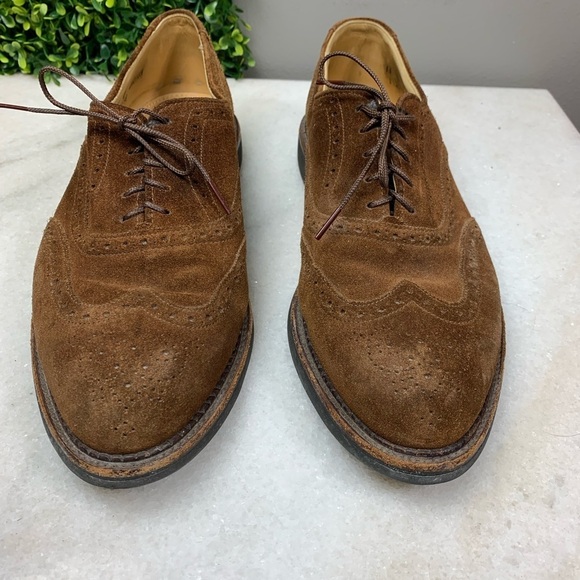 Cole Haan Brown Suede Shoes main image 4